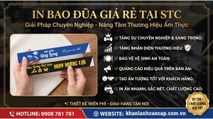 In bao đũa quán ăn đẹp, sắc nét, giá cạnh tranh